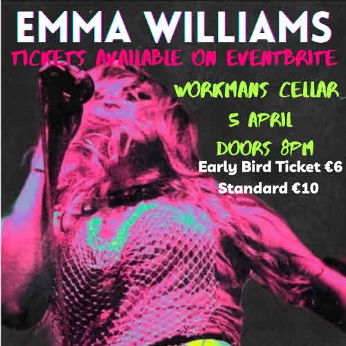 Emma Williams Headliner Workman's Cellar