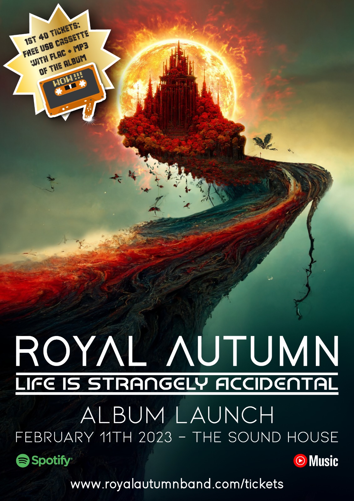 Royal Autumn 'Life is Strangely Accidental' Album Launch