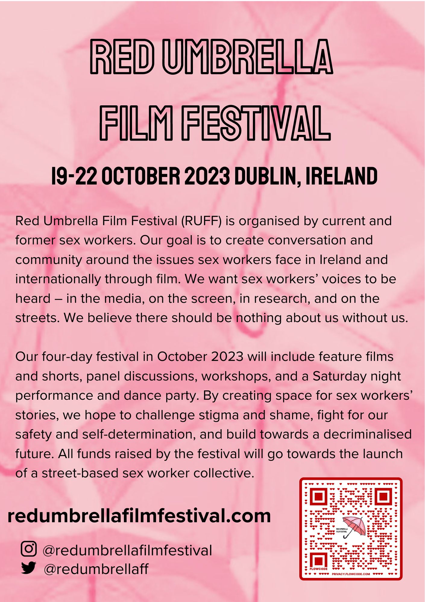 Red Umbrella Film Festival 19-22 October