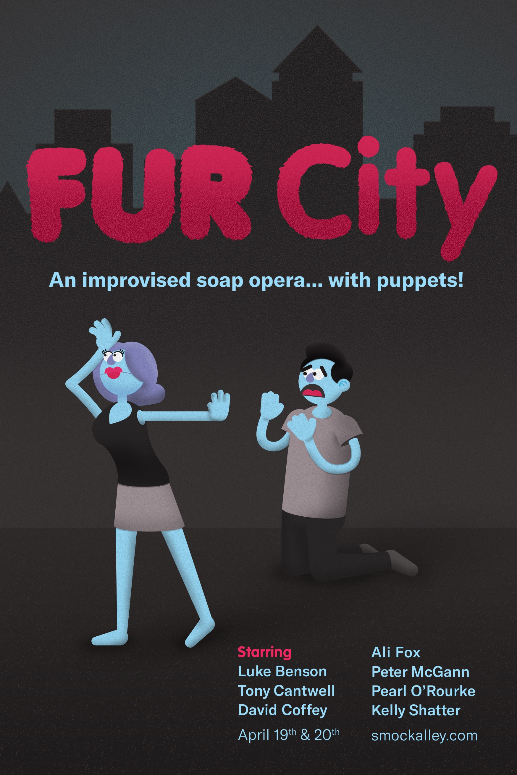 FurCity Smock Poster Text