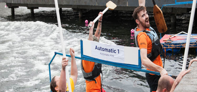 Depaul's Raft Race Against Homelessness